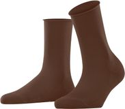 FALKE Active Breeze eenkleurig lyocell sokken dames bruin - maat 35-38