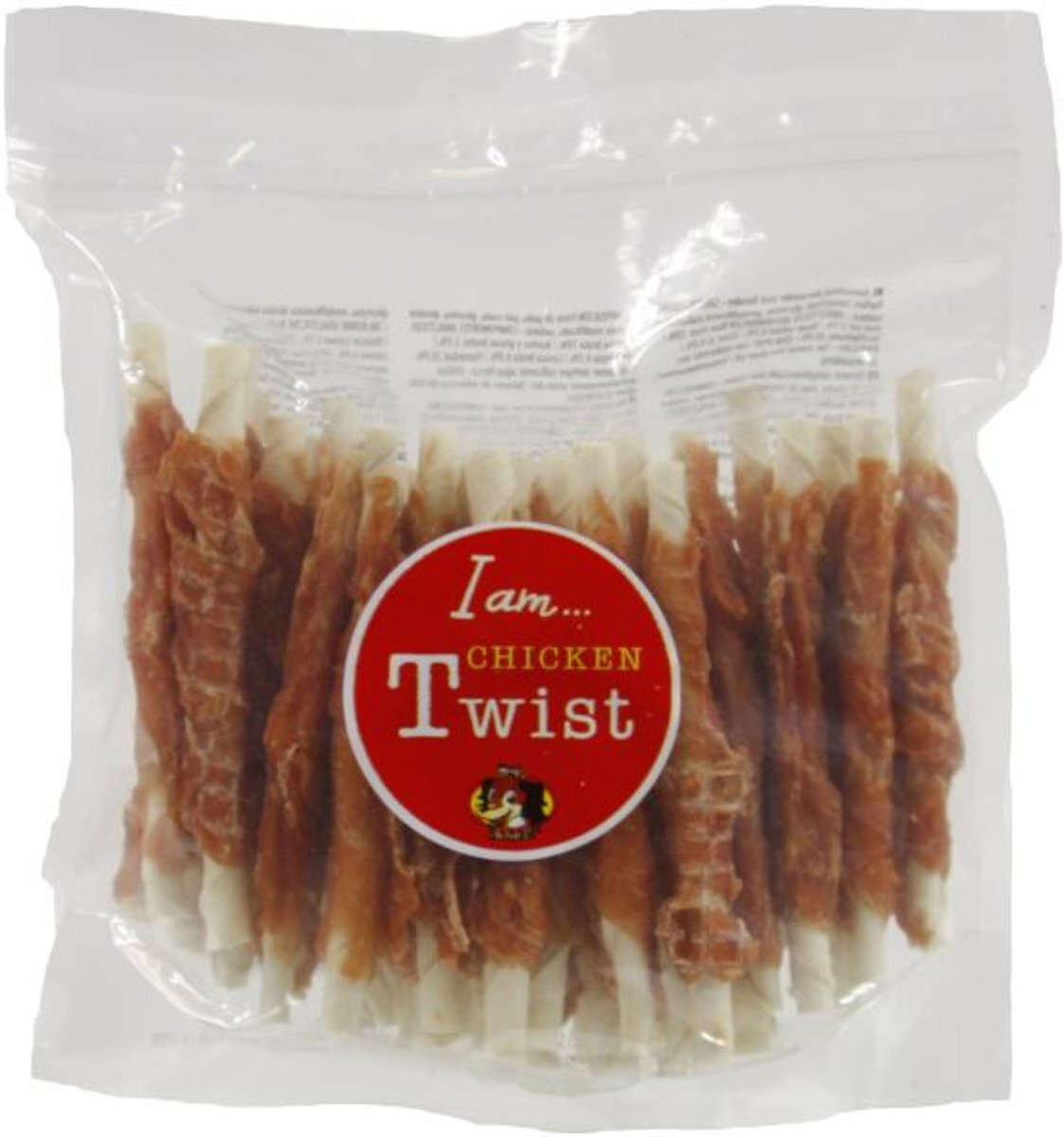 I.AM+ ... Rawhide Chicken Twist - 13 CM 500 GR