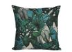 Coussin déhoussable extérieur décor motif imprimé jungle 45 x 45 cm