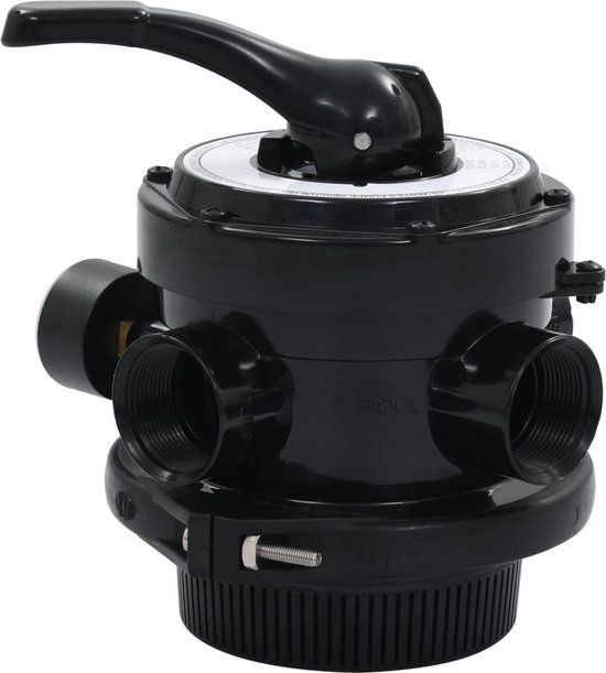 vidaXL Multipoortventiel voor zandfilter 4-weg 1,5" ABS