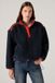 Levi's Iris Sherpa pull en polaire - Femme - L - Bleu / Navy Blazer Sherpa