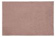 Eurofirany Tapis, tapis de bain décoratif pour salon, chambre, cuisine, rectangulaire, imitation fourrure, rose foncé, 63 x 90 cm