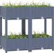 Maison Exclusive - Potager surélevé 80 x 40 x 71 cm en polypropylène