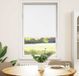 Prolenta Maison Exclusive - Verduisteringsrolgordijn, wit, 70x130 cm