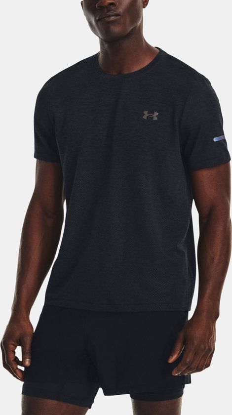 Under Armour Seamless Stride T-shirt Korte Mouwen Zwart M