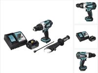 Makita DHP 458 RG1 accu-klopboormachine 18 V 91 Nm + 1x accu 6,0 Ah + oplader