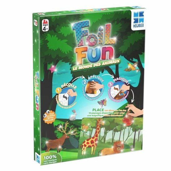 MEGABLEU Foil Fun - Dierenrijk