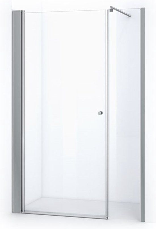 Maxaro Douchewand met Draaideur Zircon Comfort 140cm Chroom