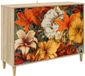 vidaXL Dressoir GENNEP Sonoma Bewerkt Hout Bruin 102 x 33 x 75 cm