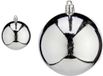 Krist+ Kerstballen Ø 8 cm 16 Stuks Zilverkleurig Plastic
