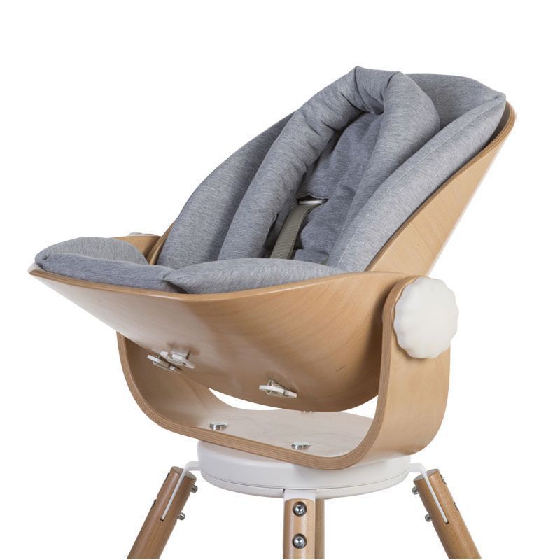 Childhome Evolu Newborn Jersey Stoelkussen - Grijs