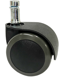 hjh OFFICE Bureaustoel Wiel | Zwart | 5x Rolo Easy 10mm/50mm