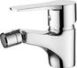 Ibergrif M15057 - Bidet Kraan, Bidetmengkraan Voor Badkamer, Hot en Koud Tap Bidet Kraan, Chroom, Zilver