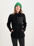 Poederbaas Four Seasons Fleece Vest - Dames - Zwart - Maat XS