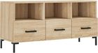 vidaXL TV-Lowboard Sonoma Eiche 102x36x50 cm