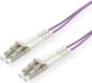 ROLINE glasvezelkabel 50/125µm OM4, LC/LC, violet, 2 m