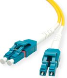 ROLINE glasvezelkabel duplex, single mode 9/125µm OS2, LC/LC, LSOH, geel, 10 m