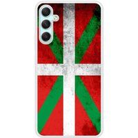 Samsung Bedrukt siliconen hoesje compatibel met Galaxy A24 4G Drapeau Basque