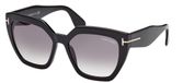 Tom Ford Phoebe Ft 0939 Lunettes De Soleil Femme Noir Géométrique Gris 56mm