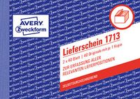 AVERY Zweckform 1713 pakbonnen speciaal voor Oostenrijk