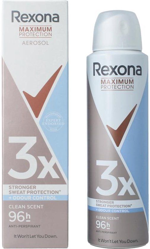 Rexona Deodorant Spray Max Pro Clean Scent (150 ml)