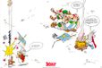 Affiche Asterix Flyleaf 91,5x61cm