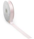 Merkloos Roze Satijnlint – 25 mm × 25 m – double face satijn