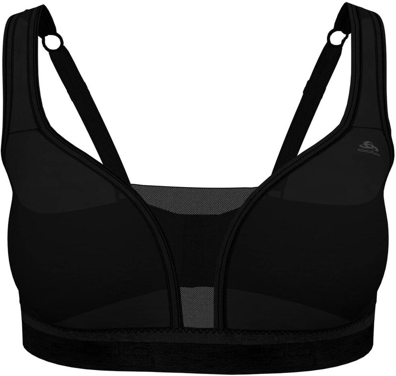 ODLO Sports Bra Padded High Sportbeha Dames - Black - 85