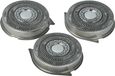vhbw 3X têtes de rasoir de remplacement compatibles avec Philips HQ8100, HQ8140, HQ8141, HQ8142, HQ8150, HQ8155, HQ8160, HQ8170C&C, HQ8172, HQ8173, HQ8174, HQ8175, HQ8180 rasoirs électriques