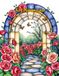 Art Nouveau Flower Gardens: Volume 1: Elegant Floral Coloring Book