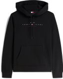 Tommy Hilfiger Tommy Jeans Dames Trui Hoodie Katoen/Polyester Zwart Maat S
