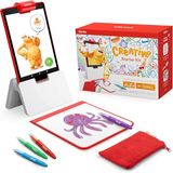 Osmo - Creatieve starterskit voor Fire Tablet - 3 educatieve leerspellen - Leeftijd 5-10 - Creatieve Tekenen & Probleem oplossen/Vroege Natuurkunde - STEM Toy - Inclusief Osmo Fire Tablet Base