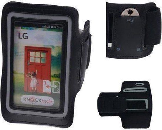 Best Cases LG Spirit Zwart Sport Armband Neopreen