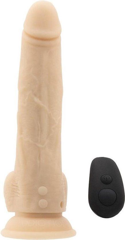 Naked Addiction Stotende Dildo met Zuignap en Afstandsbediening 18 cm
