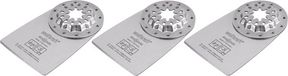 Wolfcraft - 3 Multitool schrapers Starlock