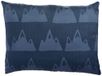 BonaMaison Blauw Decoratieve Kussensloop, Kussenhoezen Bank, Decoratieve Kussenhoesjes, Kussensloop; Sofa, Slaapkamer, Kantoor, Auto 45x60 Cm - Ontworpen en vervaardigd in Turkije