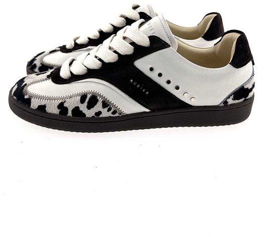Nubikk Ray Owen Studs sneaker bruin / combi, 38 / 5