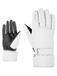 Ziener KISAR Skihandschoenen voor dames, wintersport, waterdicht, PFC-vrij, wit, 6