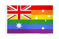 AZ FLAG Vlag Australië regenboog 150x90 cm Polyester 100D