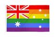 AZ FLAG Vlag Australië regenboog 150x90 cm Polyester 100D