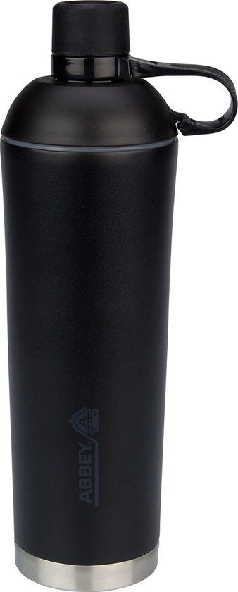 Abbey Camp Niagara Insulated Bottle - 0.75L - Black