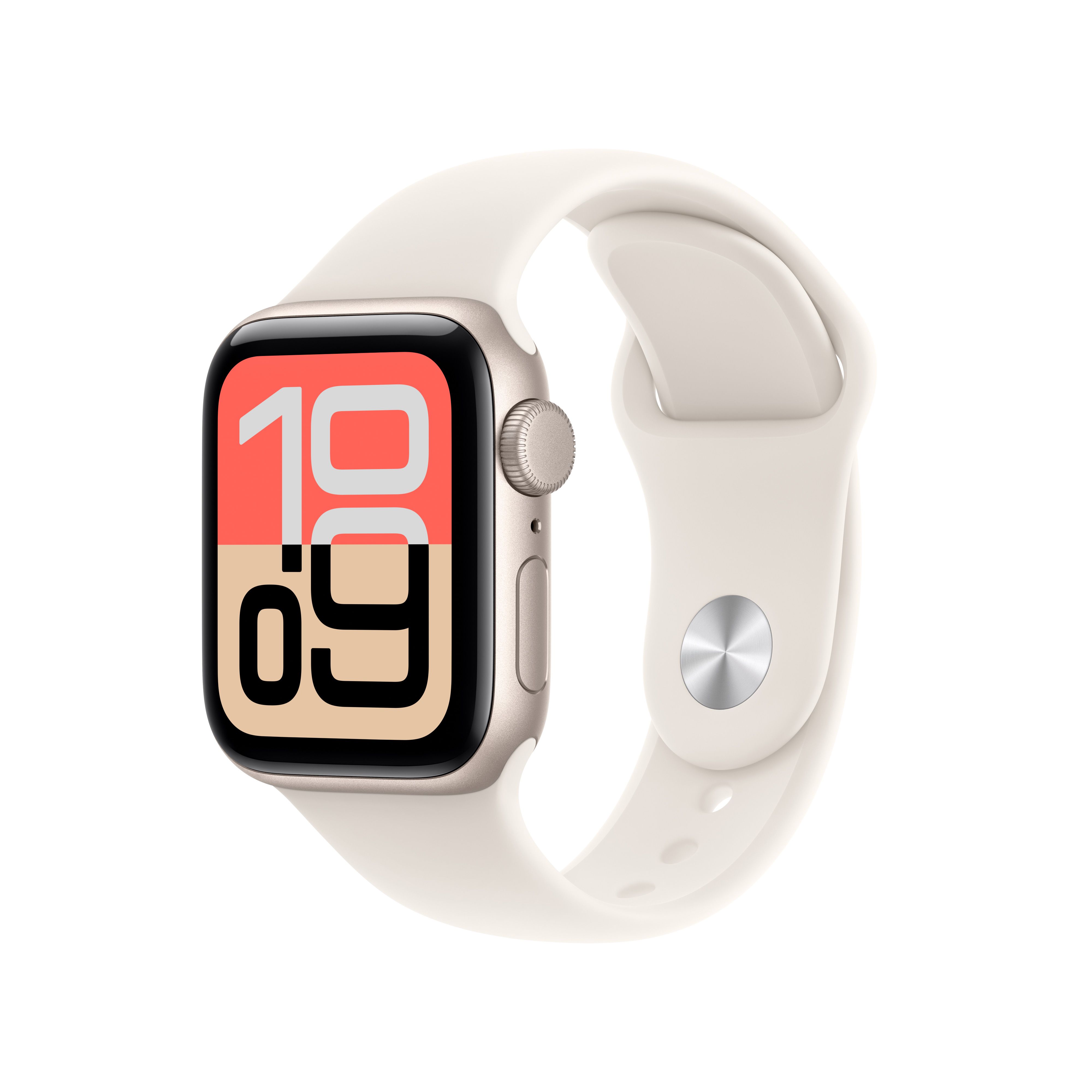 Apple Watch SE (3rd generation) 40mm Beige OLED Digital Smartwatch