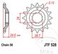 JT Sprockets JTF528.17 17T Staal Voortandwiel