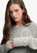 Superdry - Pull en laine mélangée à torsades - Femme - Grey Marl - Taille 12
