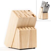 Coninx Messenblok - Hout - Rubberhout - Zonder Messen - Rechthoekig