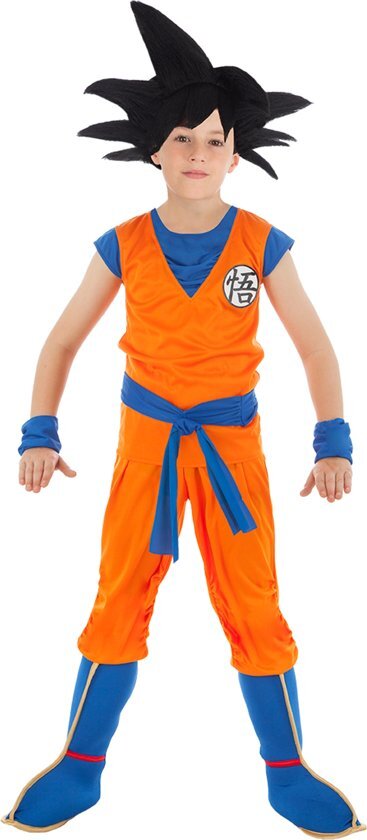 Trademark Dragon Ball Zâ„¢ Saiyan Goku kostuum voor kinderen - Verkleedkleding - Maat 134/140