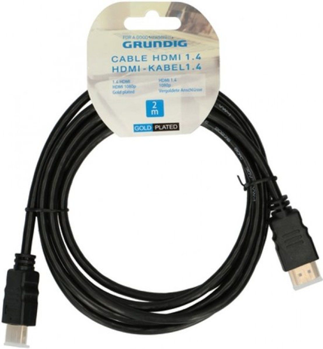 Grundig HDMI Kabel 2m - 8711252870687