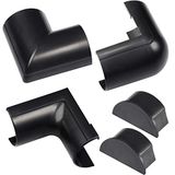 D-Line CLOAP5025B Maxi kabelgoot klik accessoireset, verbind meerdere lengtes 50x25 mm kabelgoot, kabel afdekken, kabelmanagement - 5-delig accessoireset elektrische kabelgootset