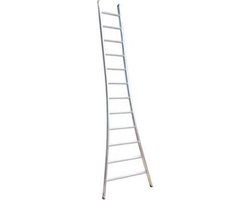 Little Jumbo Enkele ladder SuperPRO met uitgebogen bomen blank - 12 sporten