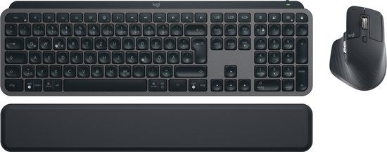 Logitech MX Keys S Combo - QWERTZ Duits - Grafiet